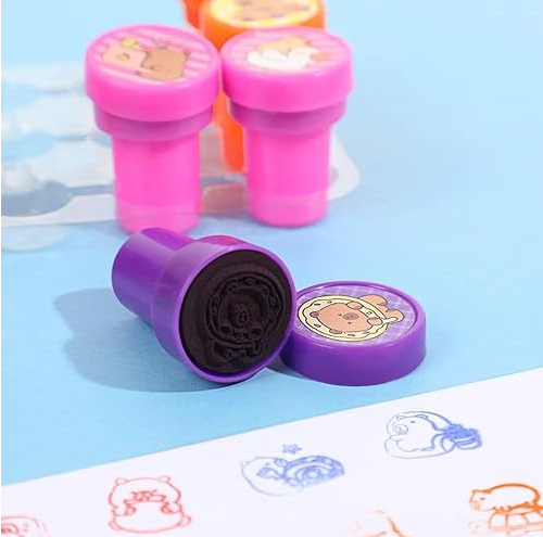 SELLOS DE CAPIBARA 10 PIEZAS