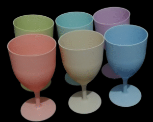 COPAS PLASTICO 6 PIEZAS