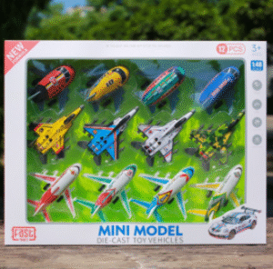 AVIONES DE JUGUETE SET 12 PIEZAS