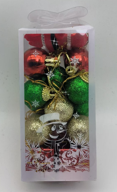 ADORNOS NAVIDEÑOS 22 PIEZAS